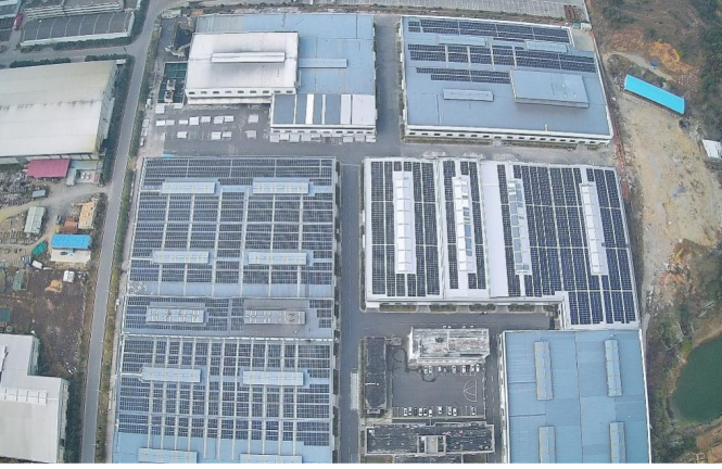 50天高效并網(wǎng)！美的新能源 & 奧朗斯集團 工商業(yè)光伏項目落地江西